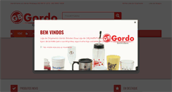 Desktop Screenshot of gordobrindes.com.br