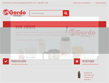 Tablet Screenshot of gordobrindes.com.br